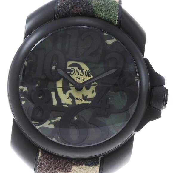 OSSO ITALY Vigoroso MY01 camouflage Dial Automatic Men's Watch - Picture 1 of 7